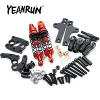 yeahrun 110 rc crawler car upgraded parts metal shock absorber cantilever set for axial scx 10 ii 90046 traxxas trx 4