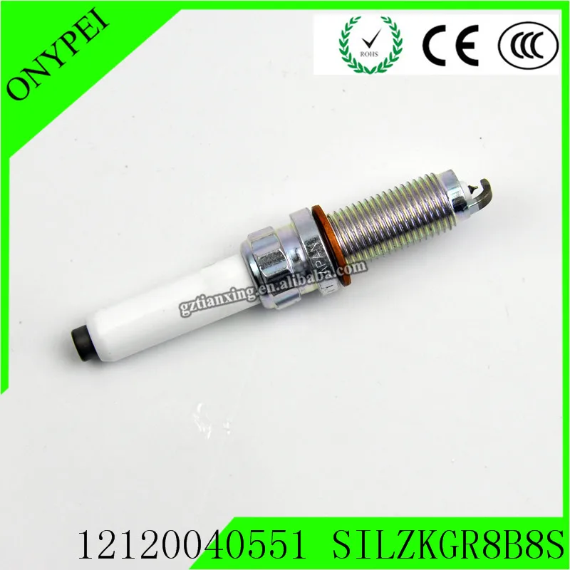 6 шт./лот 12120040551 SILZKGR8B8S иридиевая Свеча зажигания для BMW 230i 320i 330i 340i 530i 12120041666|Свечи и