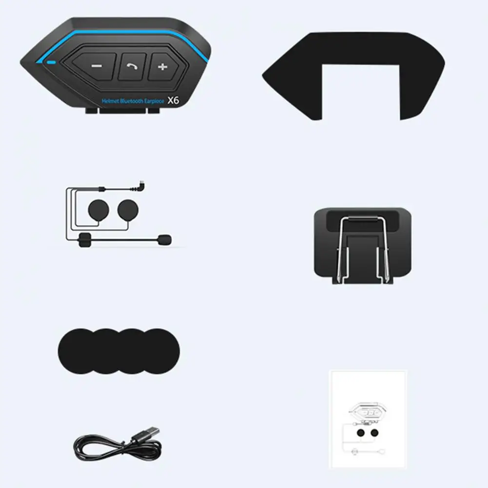 B35 Bluetooth 5 0 Шлемы-гарнитуры переговорные громкой связи гарнитура для Беспроводной