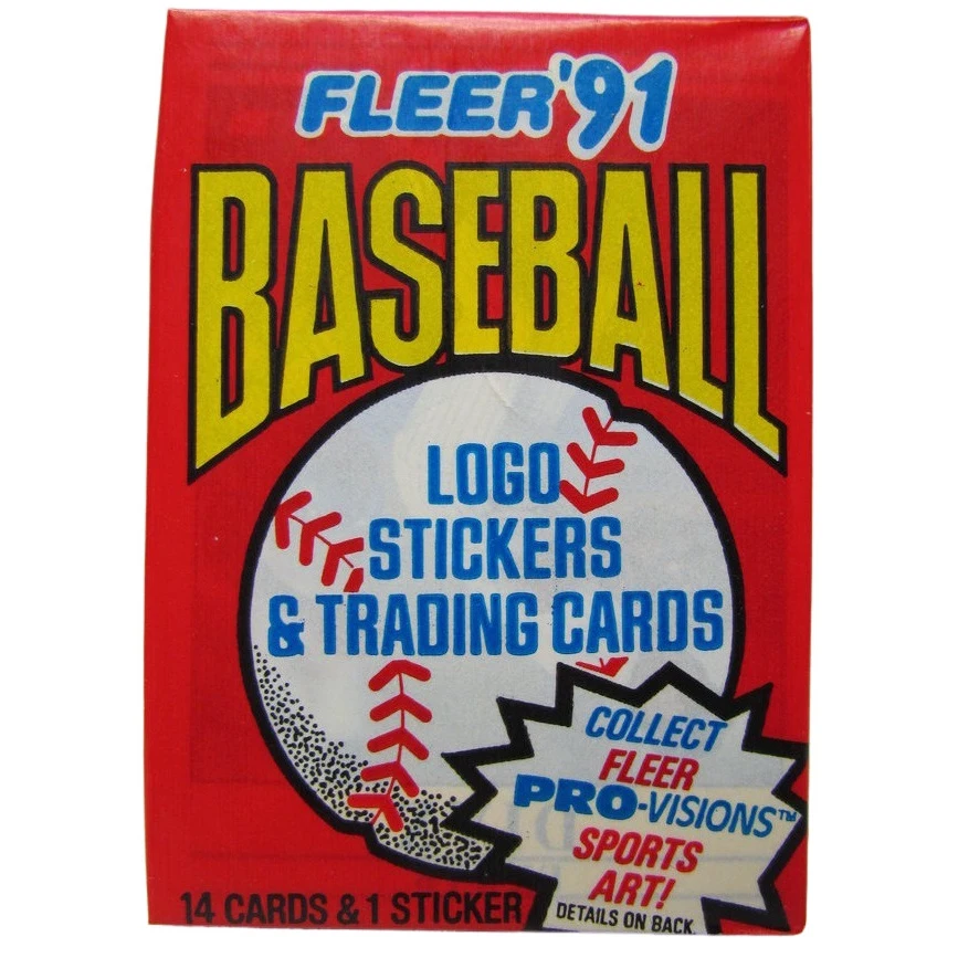 Fleer 1991 Baseball. Коллекционные карточки бейсбольные 14шт