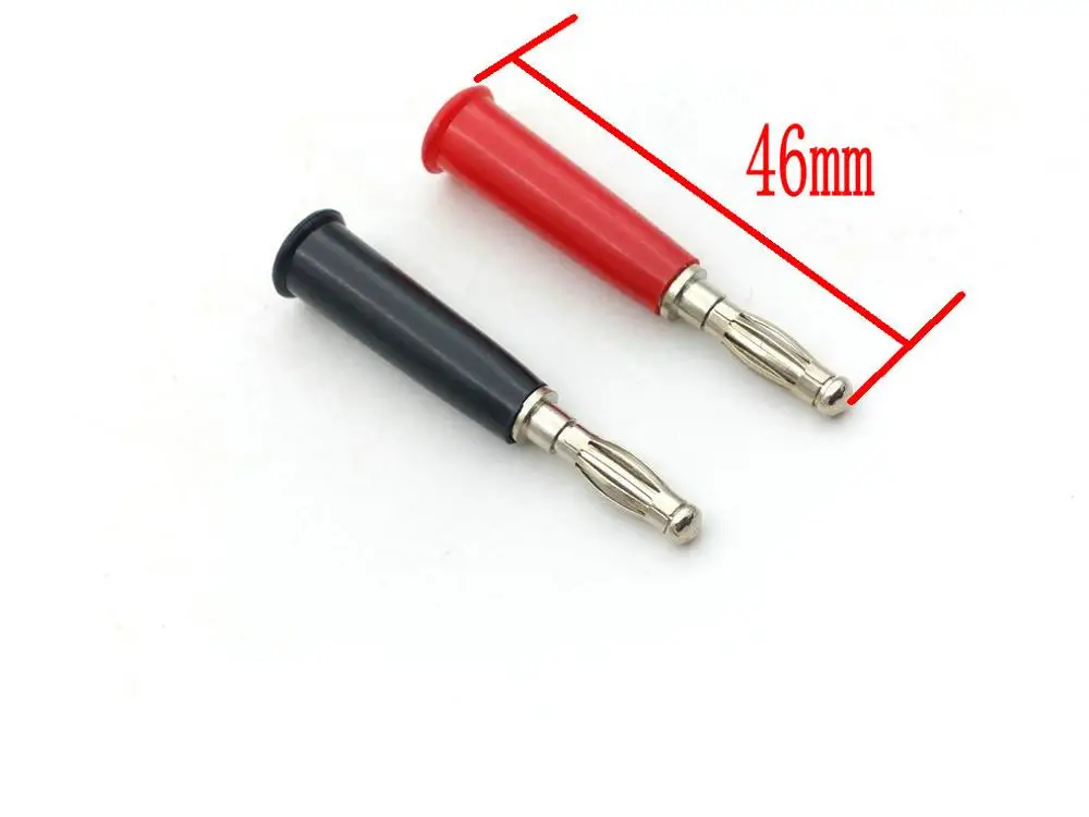 100 шт 4 мм разъем банана связывающий пост для мультиметр зонды паяльный кабель |