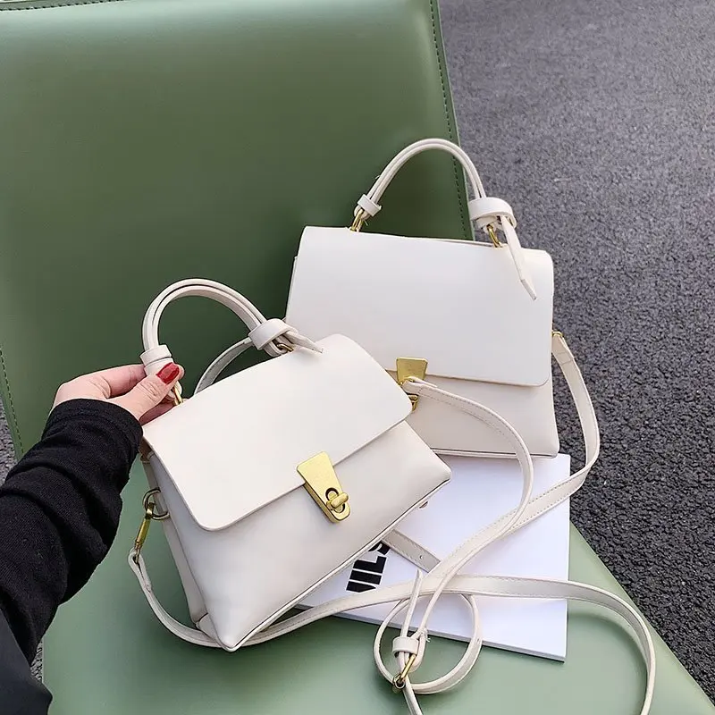 

Luxury Women's Handbags High Quality Solid Color Shoulder Bags for Women 2021 Designer Ladies Street Fashion Crossbody Bag