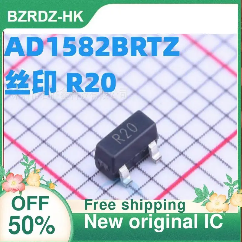 

1-20PCS AD1582 AD1582BRTZ-REEL7 SOT23 R20 New original IC