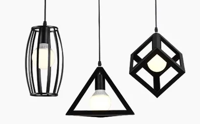 A Chandelier Three Head Led Table Lamp Northern Europe Originality Wrought Iron Study Toggery Personality Lamps And Lanterns | Лампы и