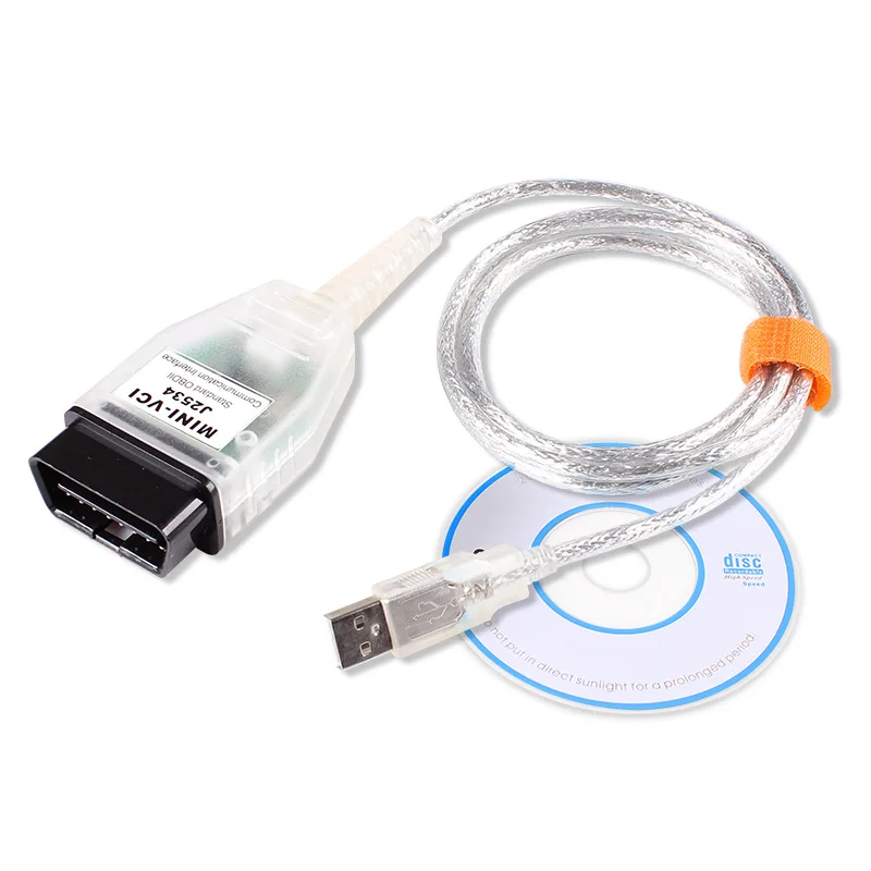 Новейший мини-сканер VCI для Φ TIS Techstream V14.30 minivci FTDI автомобильного сканера J2534 OBD2