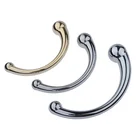 Огромная двухсторонняя металлическая Массажная палочка из нержавеющей стали для точки G и простаты, фаллоимитатор для пениса, фаллоимитатор, искусственная Анальная пробка для женщин и мужчин