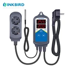 Скидка 50%, европейский стандарт, дневная и Ночная Настройка, регулятор температуры нагрева с зондом и двойным жк-дисплеем для выведения семян