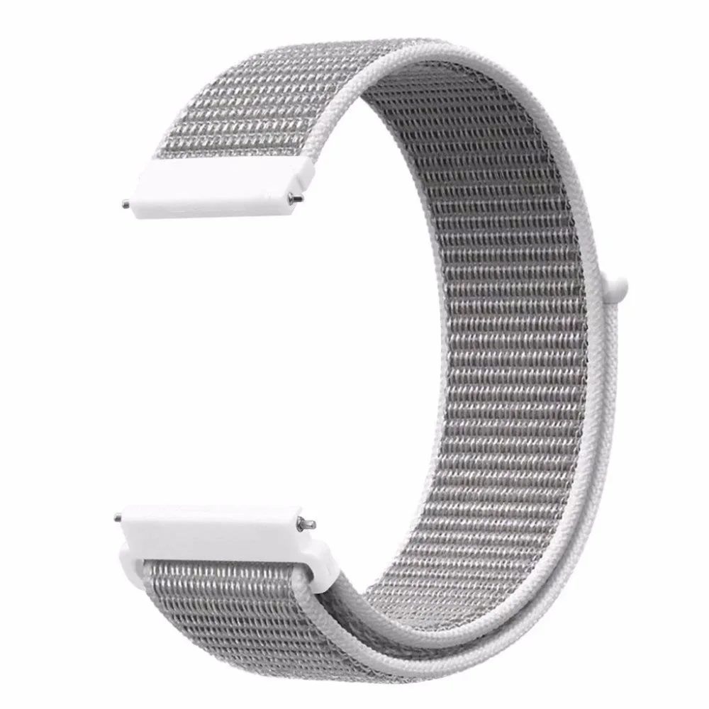 Спортивный нейлоновый ремешок для часов для Xiaomi Huami Amazfit Bip Lite Pace Stratos GTR 47 мм 42 мм Смарт-часы аксессуары браслет ремень для huawei Watch GT Active Honor Magic 20 мм 22 мм ремешок