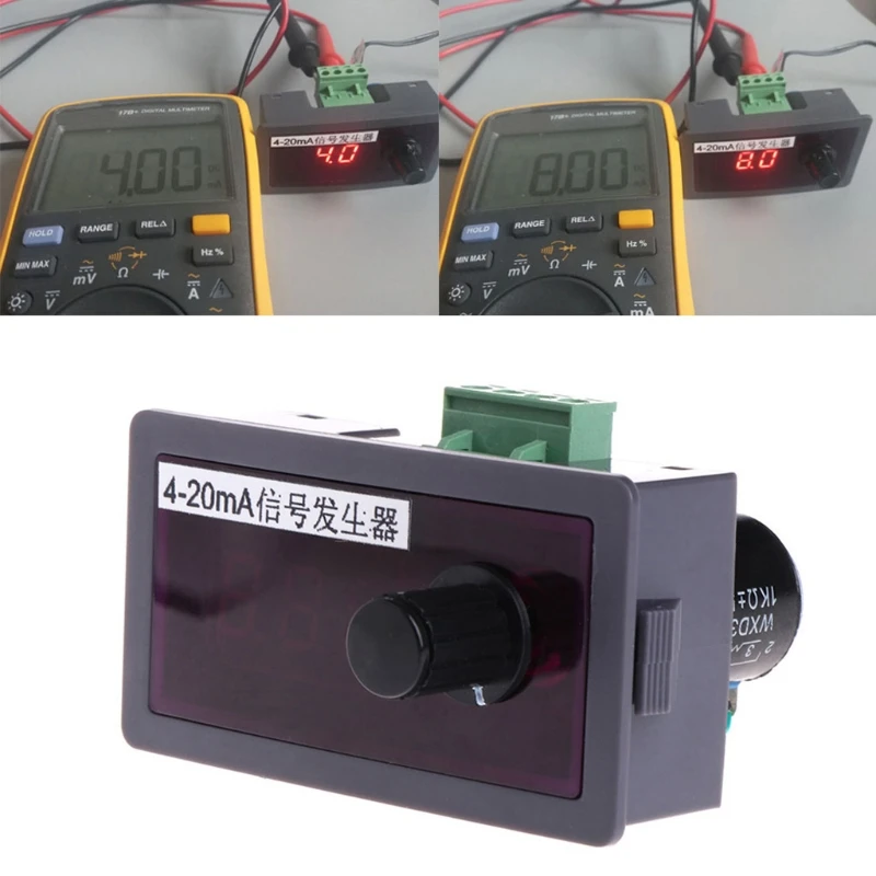DC 12 V/24 V 4 20mA генератор сигналов Источник тока с защитой от полярности|Генераторы