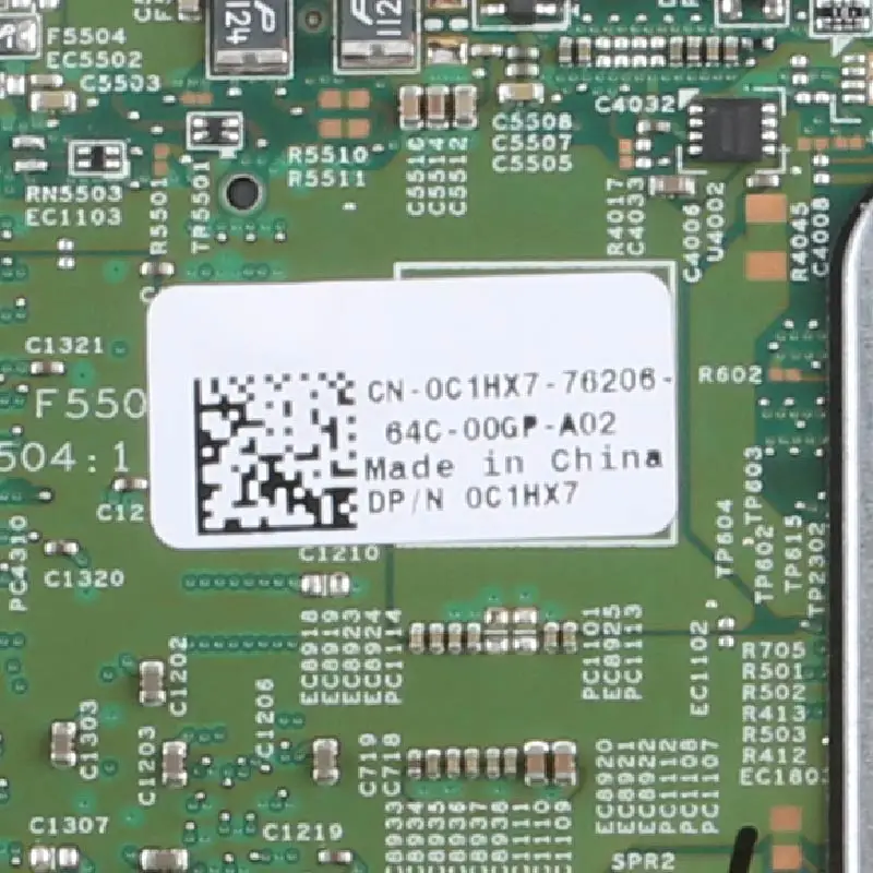 CN 0C1HX7 материнская плата для ноутбука DELL Insprion 13 5368 5568 SR2EX Pentium 4405U 2.1GH 15296 1