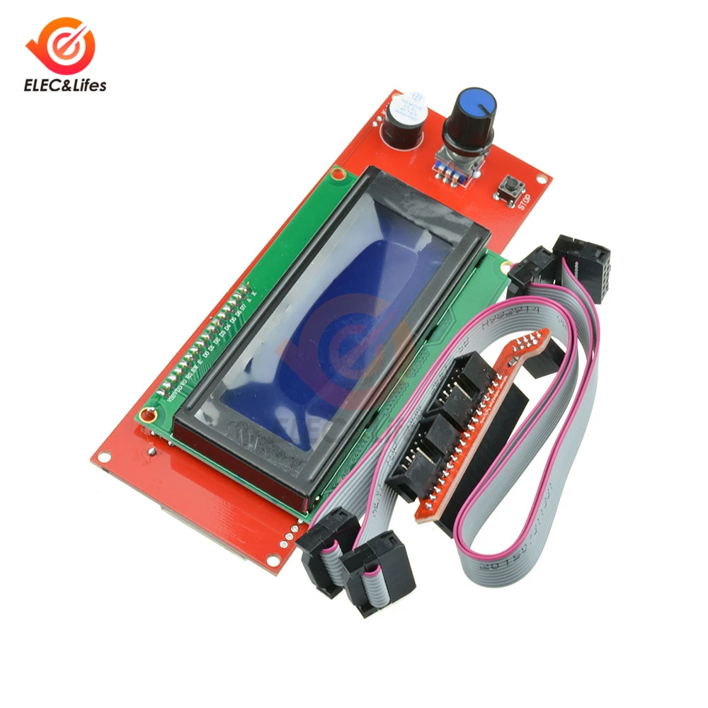 

2004 LCD Display 3D Printer Reprap Smart Adapter Controller Reprap Ramps 1.4 1.6 Mega2560 board 2004LCD Control