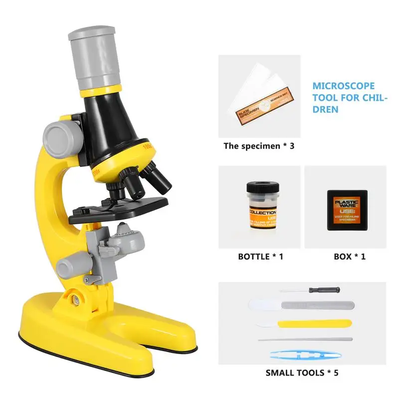 

1 Set Children Microscope Toy Students Science Experiment Tool for Fun