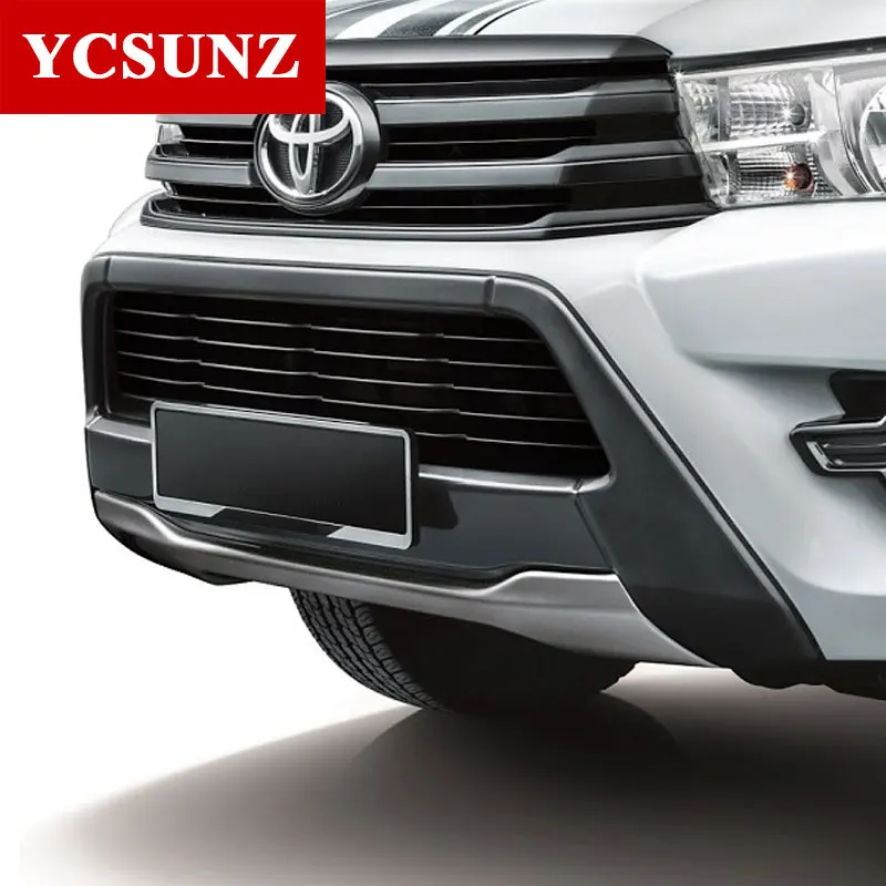 2015 2020 передний бампер для toyota hilux revo аксессуары внешние 2016 2017 2018 2019 2020|bumper for toyota|front