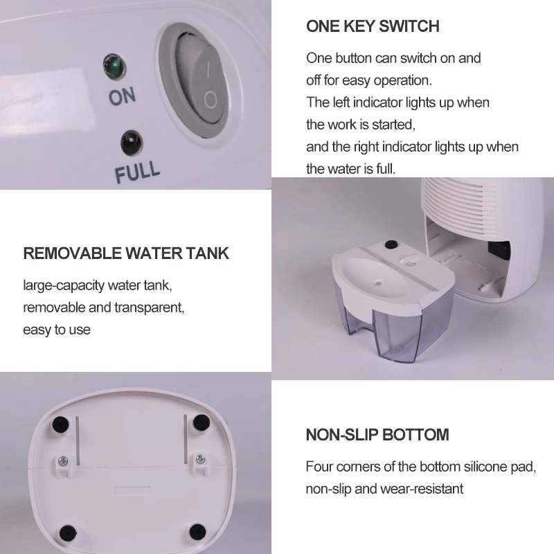 USB осушитель воздуха портативный мини для дома влаги с низким уровнем