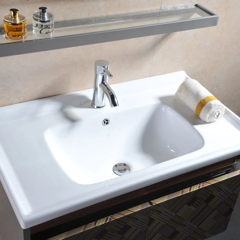 

Kitchen Cold And Hot Mixing Water Handle Basin - Type E (Silver)
