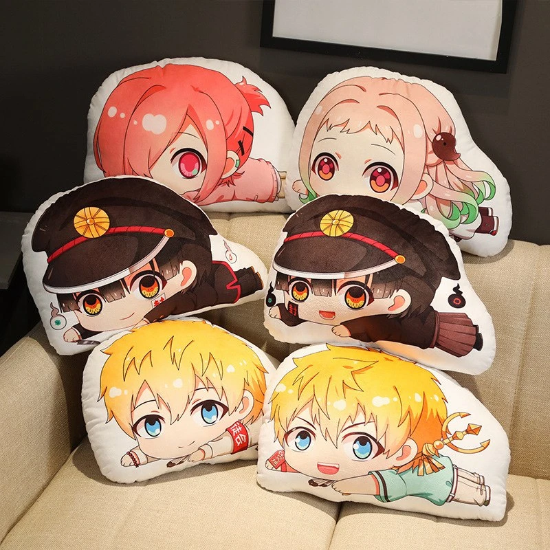 Jibaku Shounen Hanako kun Yugi Amane Nene Yashiro Minamoto Kou Nanamine Sakura Akane Kwai Mitsuba Cosplay Prop мультяшная подушка |