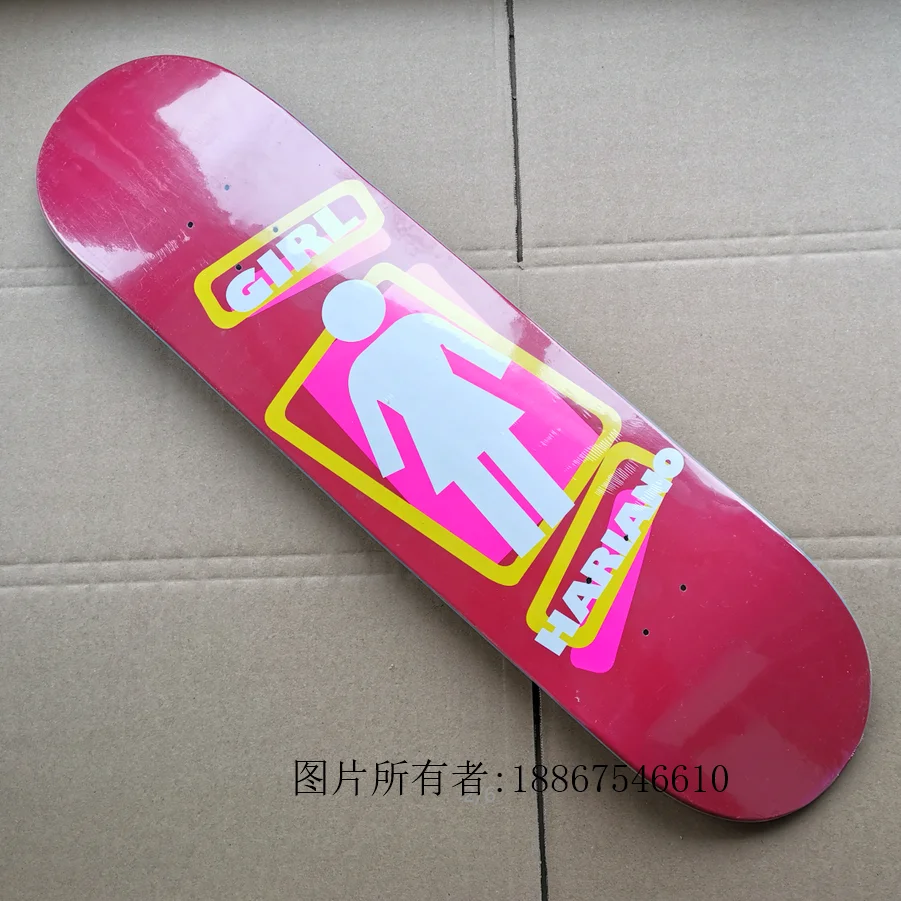 8 дюймов для девочек доска скейтборда хорошее качество 7 слоев Канадского Клена