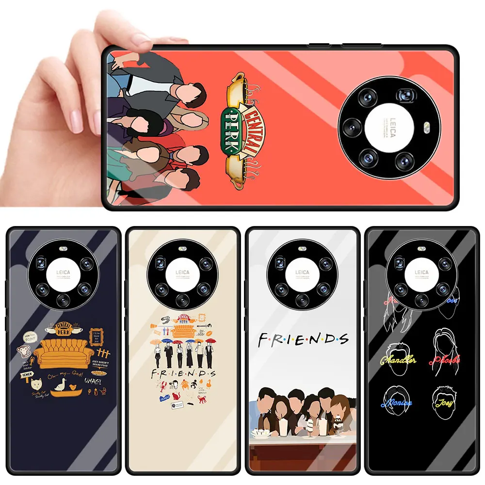 

Friends TV Show Glass Call Phone Case For Samsung S20 FE S21 Ultra S10 5G S9 Plus S10e S8 Smartphone Cover Coque Capa