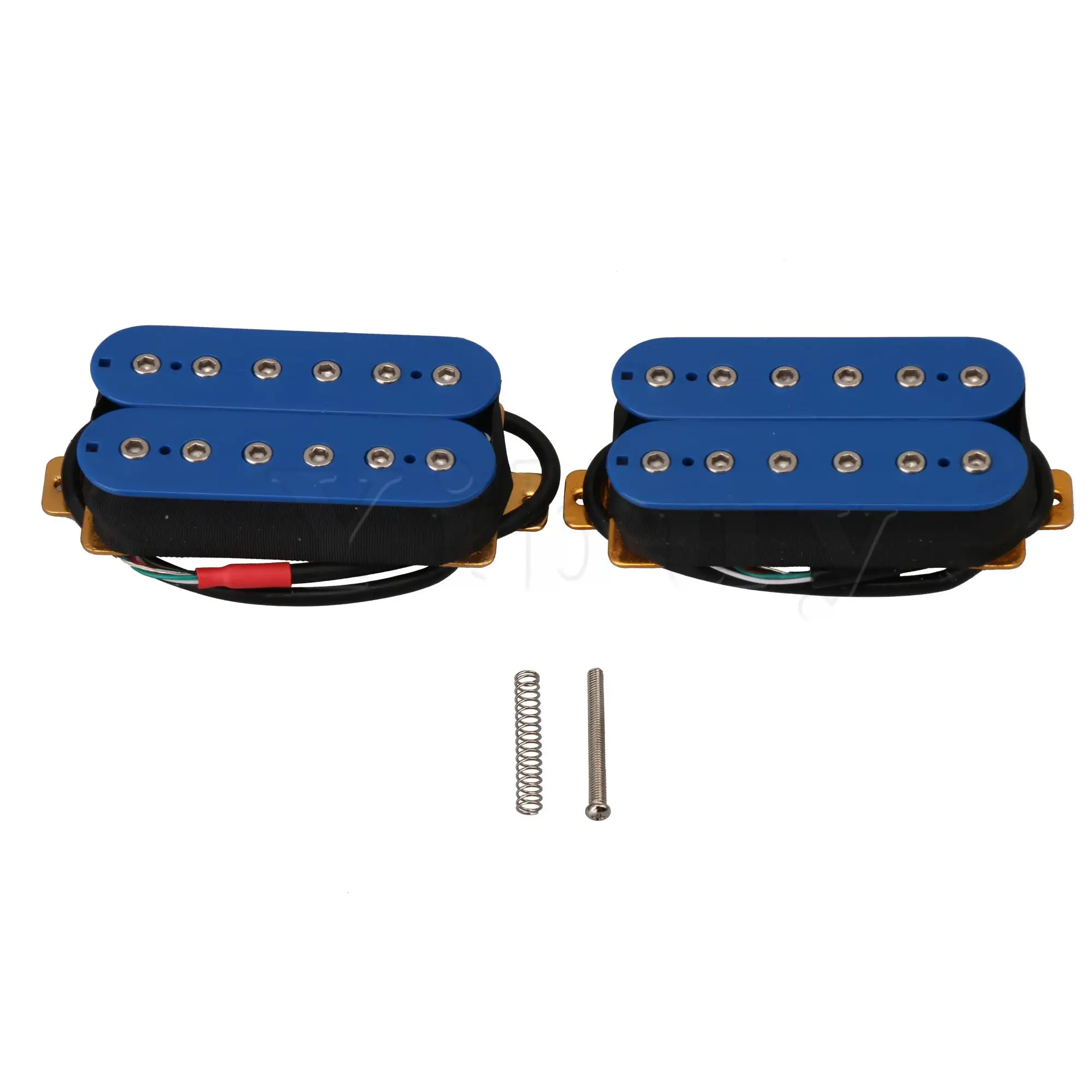 Yibuy бесшумный если полностью двойная катушка гитарный хамбакер комплект