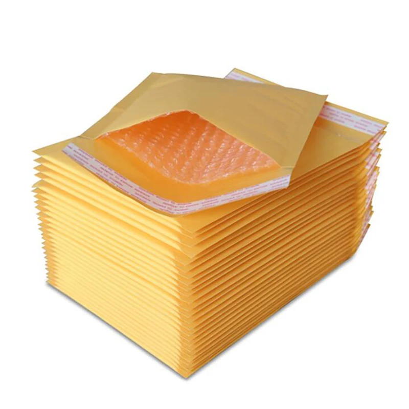 

Пузырчатые пакеты-конверты 10 шт., самоклеящиеся пакеты для почтовых отправлений, мягкие конверты для журналов, малого бизнеса