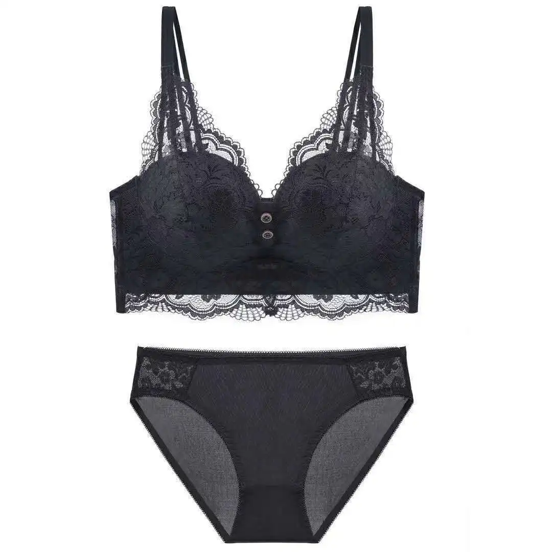 

Gather No Steel Ring Underwear Adjustment Receipt Of The Vice Milk Anti-lowering Small Chest Gathered No Steel Ring US Back