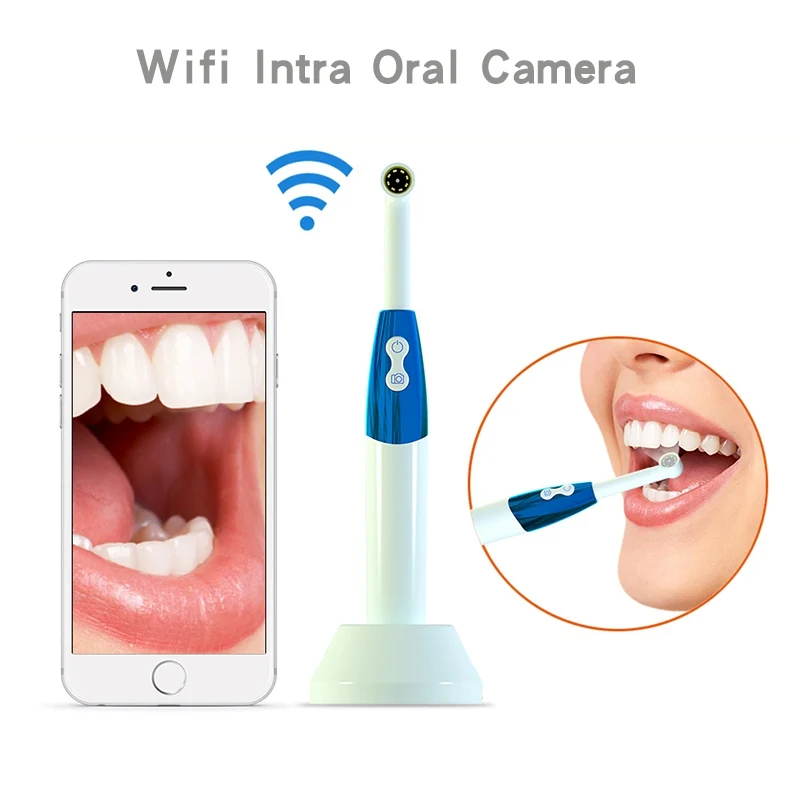 

Wifi Intra Oral Dental Camera 2MP HD Wireless Tooth Inspection Endoscope IP67 Dentist Oral Real-time Photo Video Dental Tools
