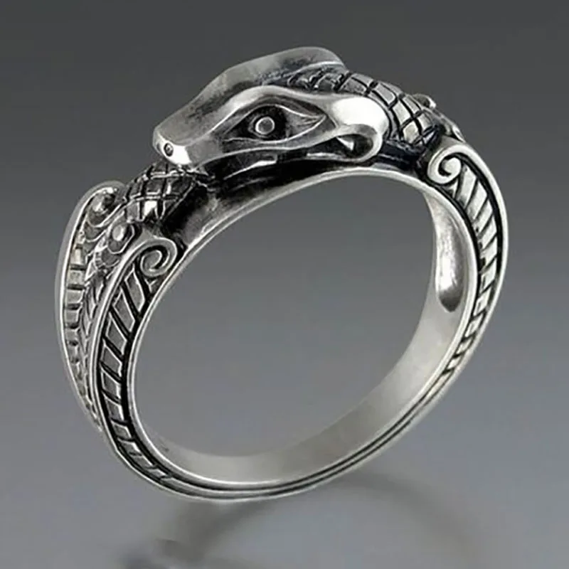 Punkboy модные гравированные властная Кобра Имитация Текстуры змеиной кожи