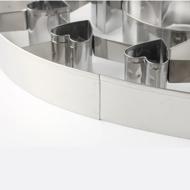 Бытовые кухонные инструменты форма для печенья из нержавеющей стали с большим