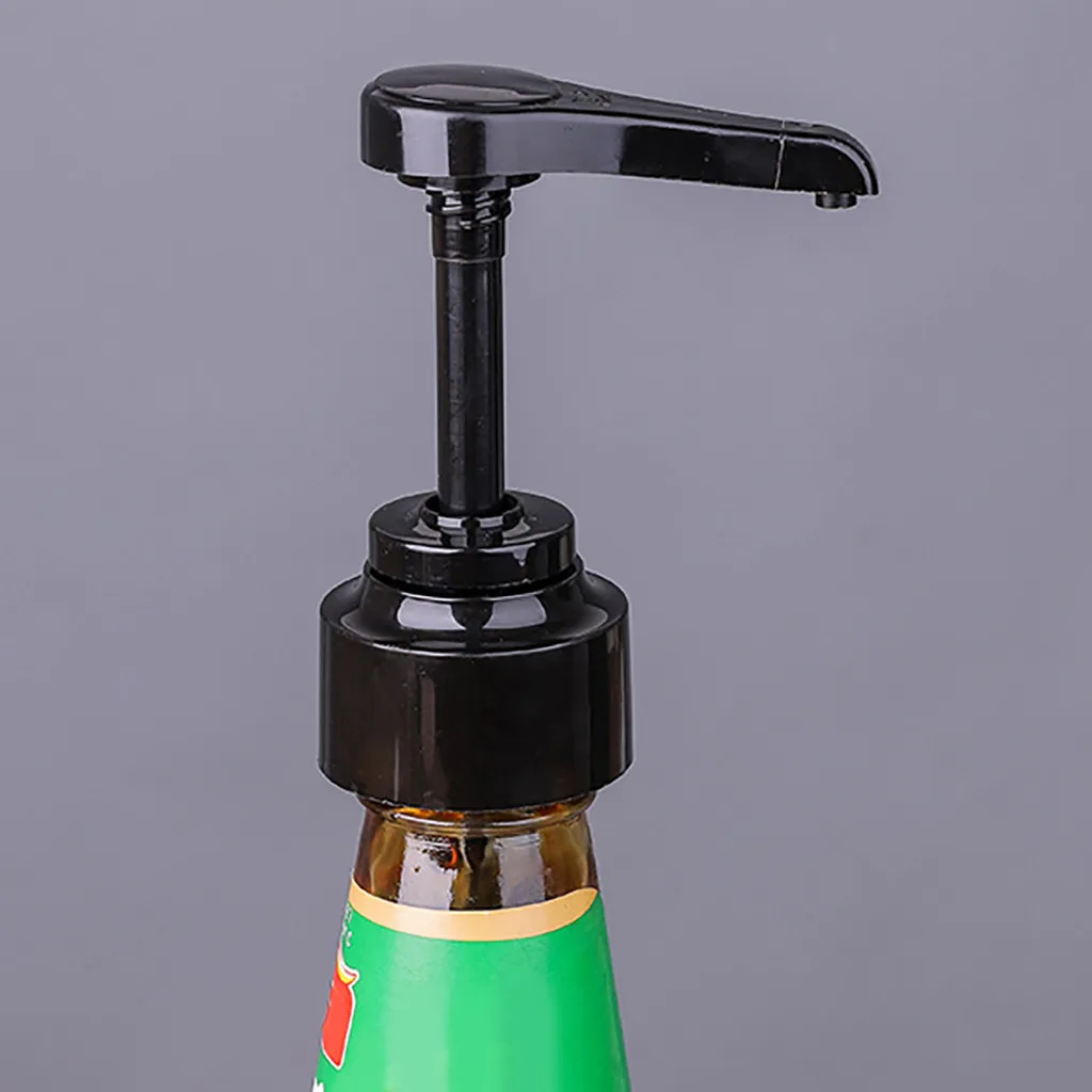 Kitchen Home Condiment Bottle Pressure Nozzle Press Convenient Operated Pump Head Essential Push-type Artifact c50 | Дом и сад