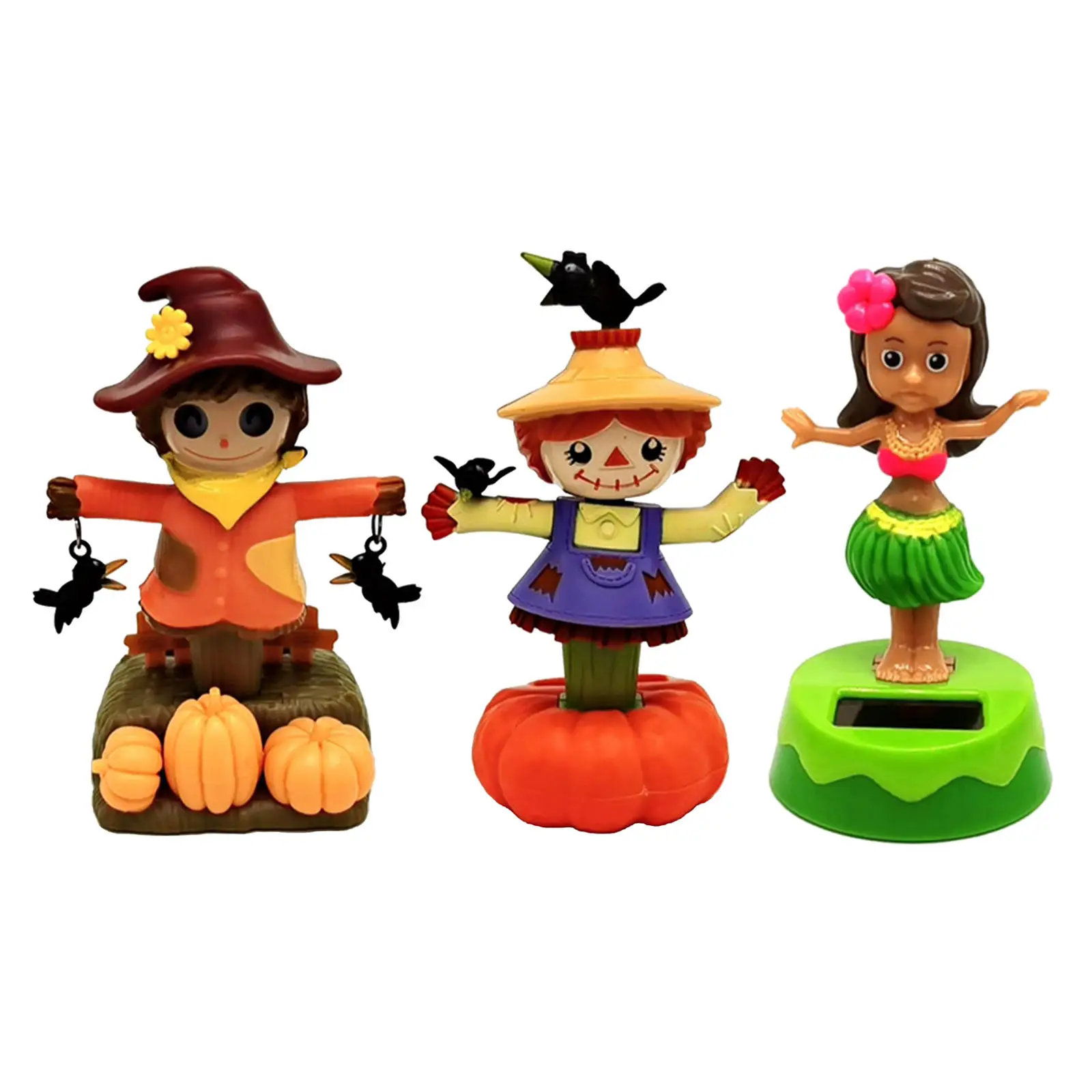 

Creative Solar Power Dancing Girl Boy Figure Shaking Body Dolls Home Table Car Tabletop Decoration