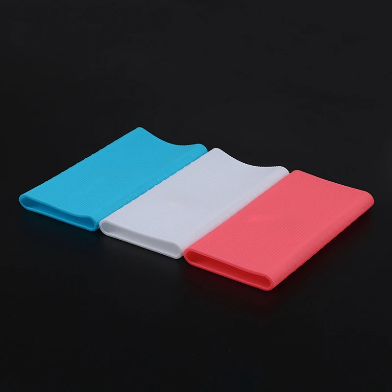 Silicone Power Bank Protector Case Cover For Xiaomi 2 Generation 10000 mAh Dual USB Port Skin Shell Sleeve | Мобильные телефоны и