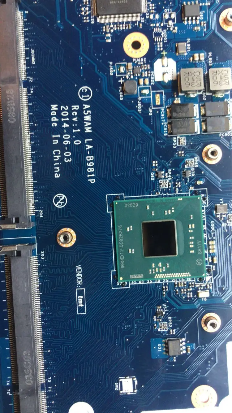 KEFU A5WAM LA B981P материнская плата для ноутбука ACER E5 511 511G Тетрадь NBMQX11005 NB.MQX11.005 100%