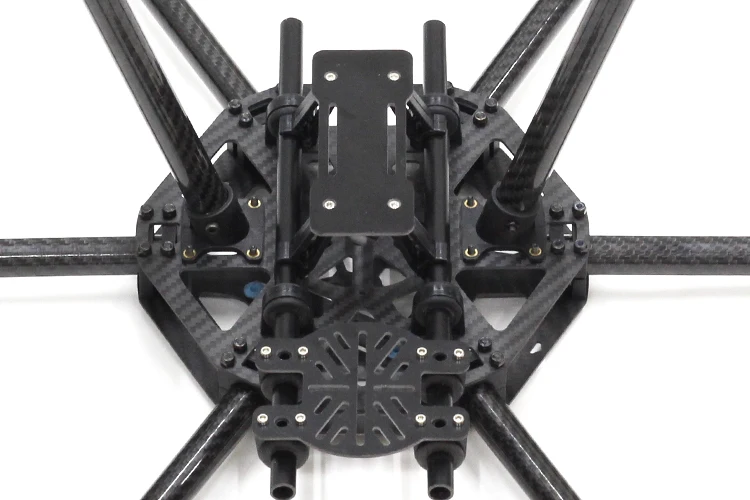 Hex6 X6-600 60 мм гексакоптер летательный аппарат рама Мультикоптер стекловолокно углерода с посадочным заносом для FPV системы