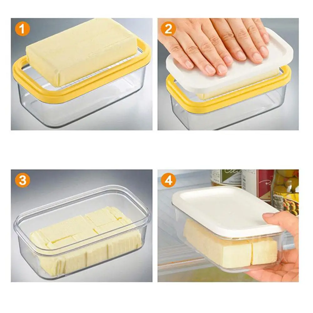 HobbyLane коробка для масла контейнер сыра Хранитель с режущей сеткой хранения пищи