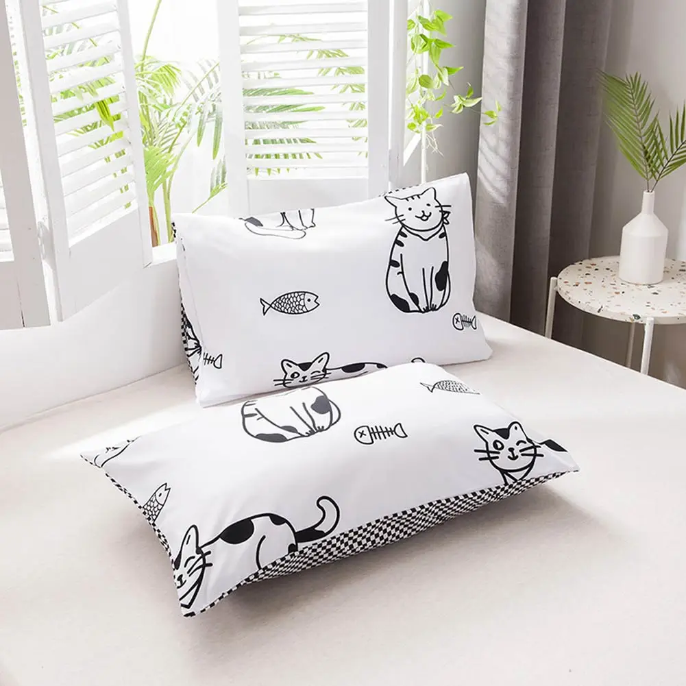 Постельное белье Svetanya Cat пододеяльник + наволочка Комплект постельного белья США