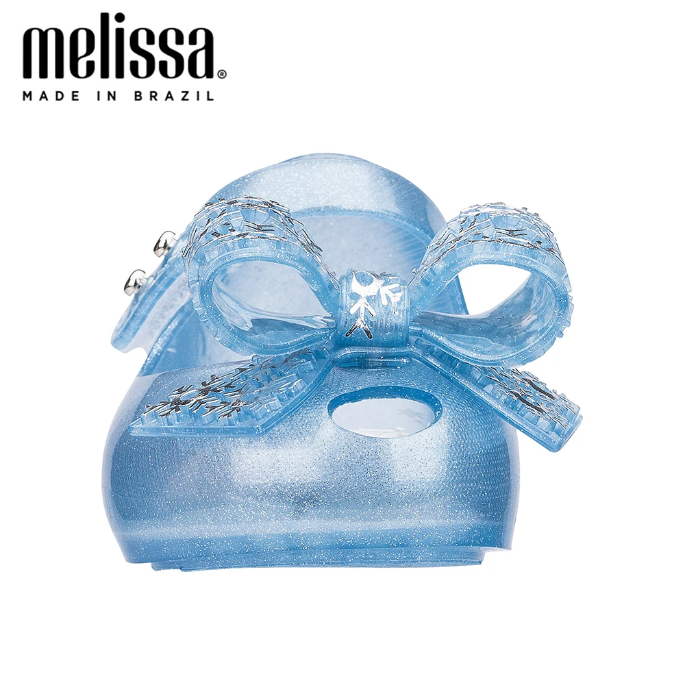 Мини Melissa Snow Frozen Princess Girl Jelly Shoes Сандалии 2021 Disney новая детская обувь мягкие Kids