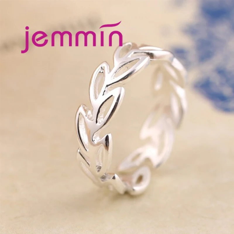 Регулируемые кольца из стерлингового серебра 925 пробы с открытым наконечником