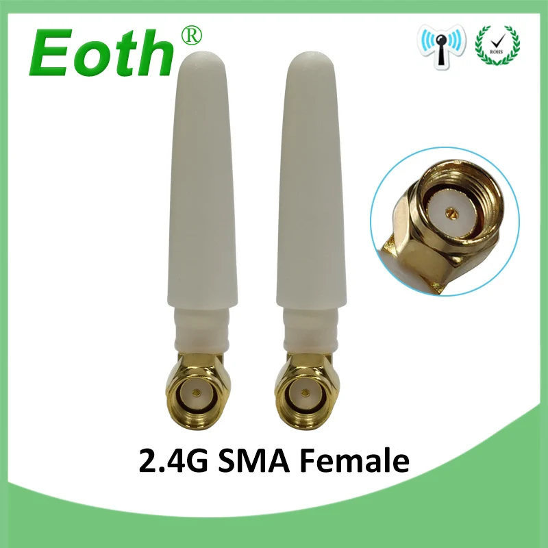 2 шт. 4 GHz антенна wifi RP SMA разъем ~ 3dbi ghz wi fi антенн направленного действия г антенны