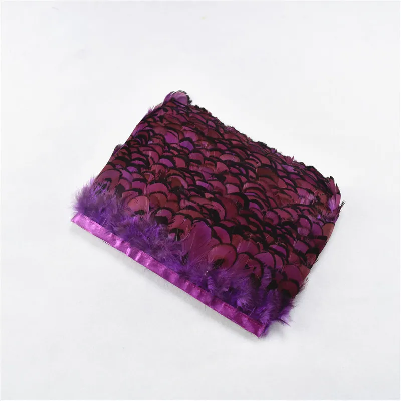 Оптовая продажа длина 10 метров ширина около 5 см красивые перья фазана лента