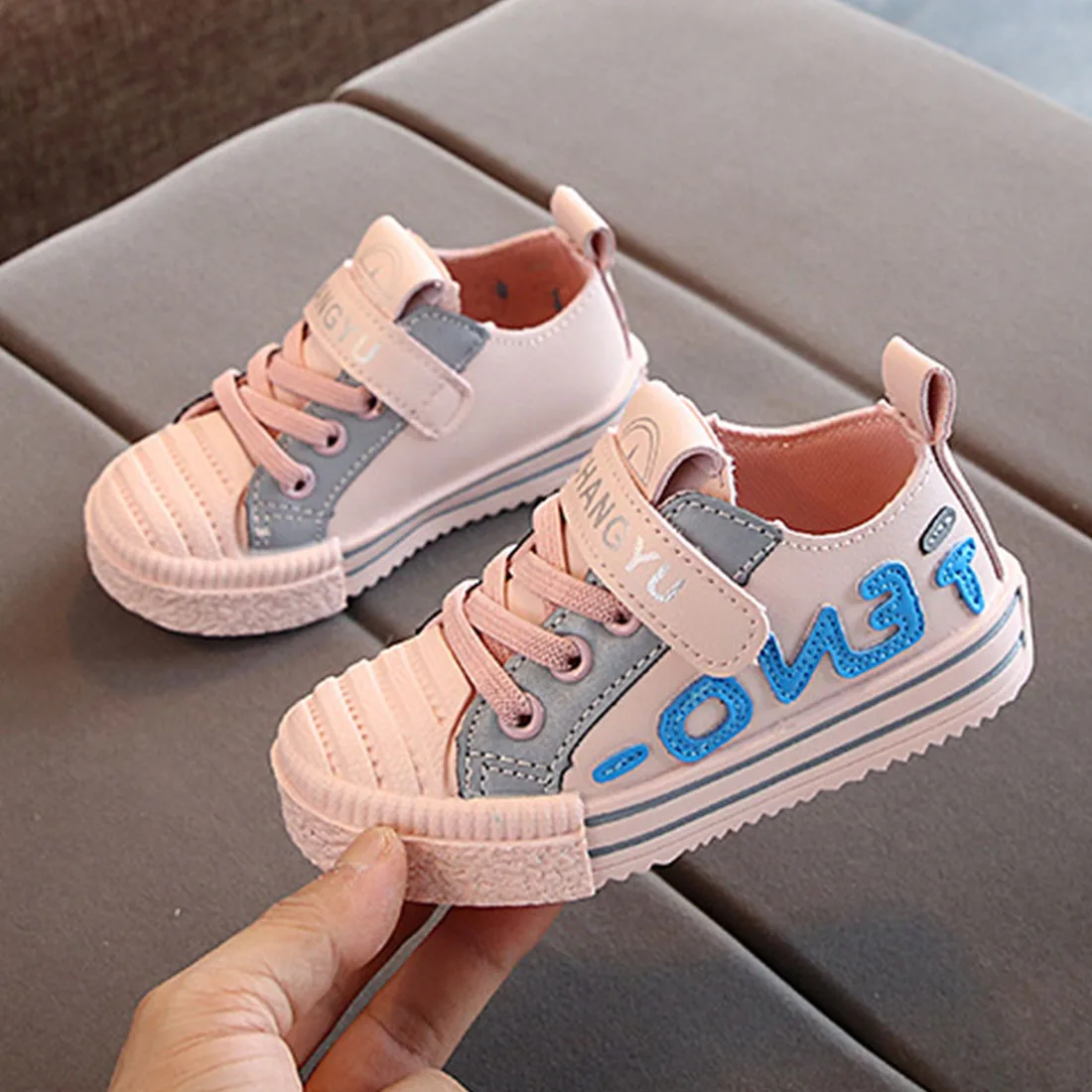 

Kids Shoes Toddler Casual Shoes Breathable Soft Soled Pu Leather Girls Sneakers Flat Shoes Infant Kids Baby
