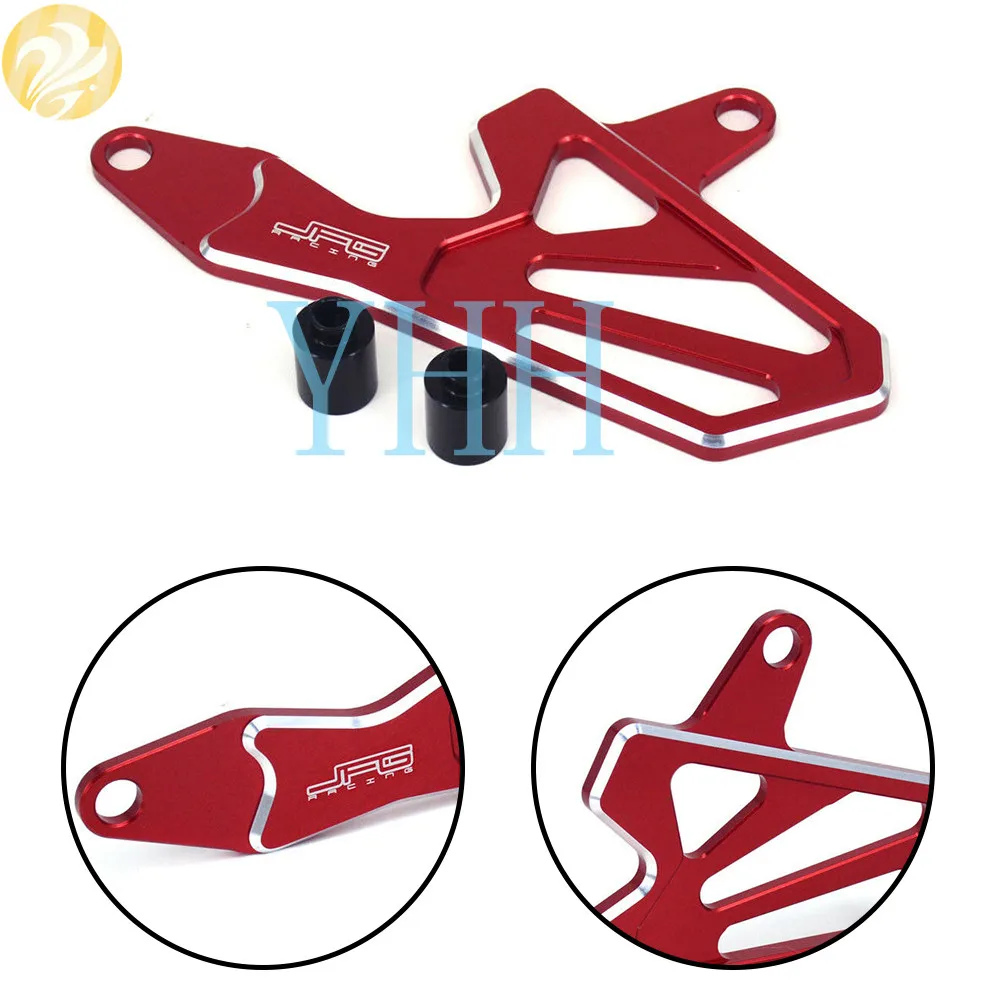 Красная защита для передней звездочки цепи Honda XR250 MOTARD 2003 2007 BAJA 1995 2002 звездочек