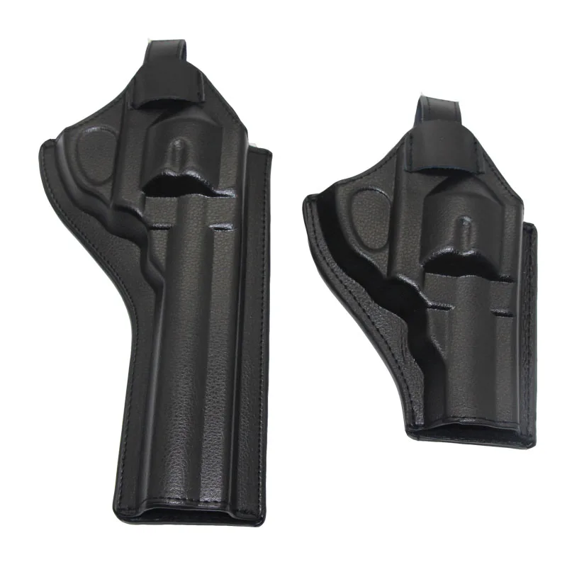 

Tactical OWB Genuine Leather Gun Revolver Holster Universal Pistol Case Right Hand Waist Carry Holster Hunting Accessories