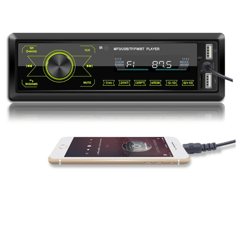 Автомобильное радио с сенсорным экраном автомагнитола Bluetooth fm-передатчик