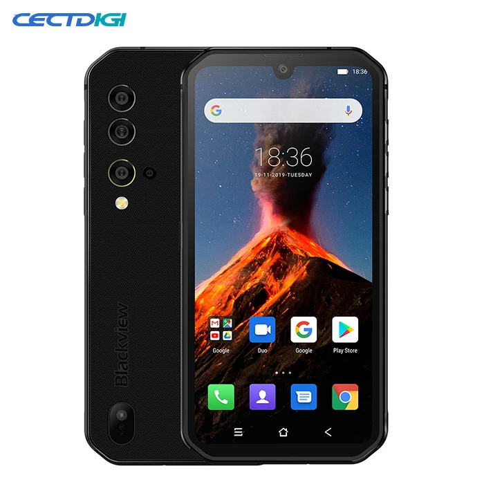 Blackview BV9900 Android 9 0 8 ГБ + 256 Helio P90 Octa Core 48MP смартфон IP68 прочный Quad сзади Камера NFC 4G