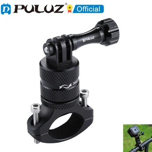 Крепление-адаптер PULUZ с поворотом на 360 градусов для GoPro HERO10 9 Black 8 Black Max HERO7 6 DJI велосипедный алюминиевый крепежный винт