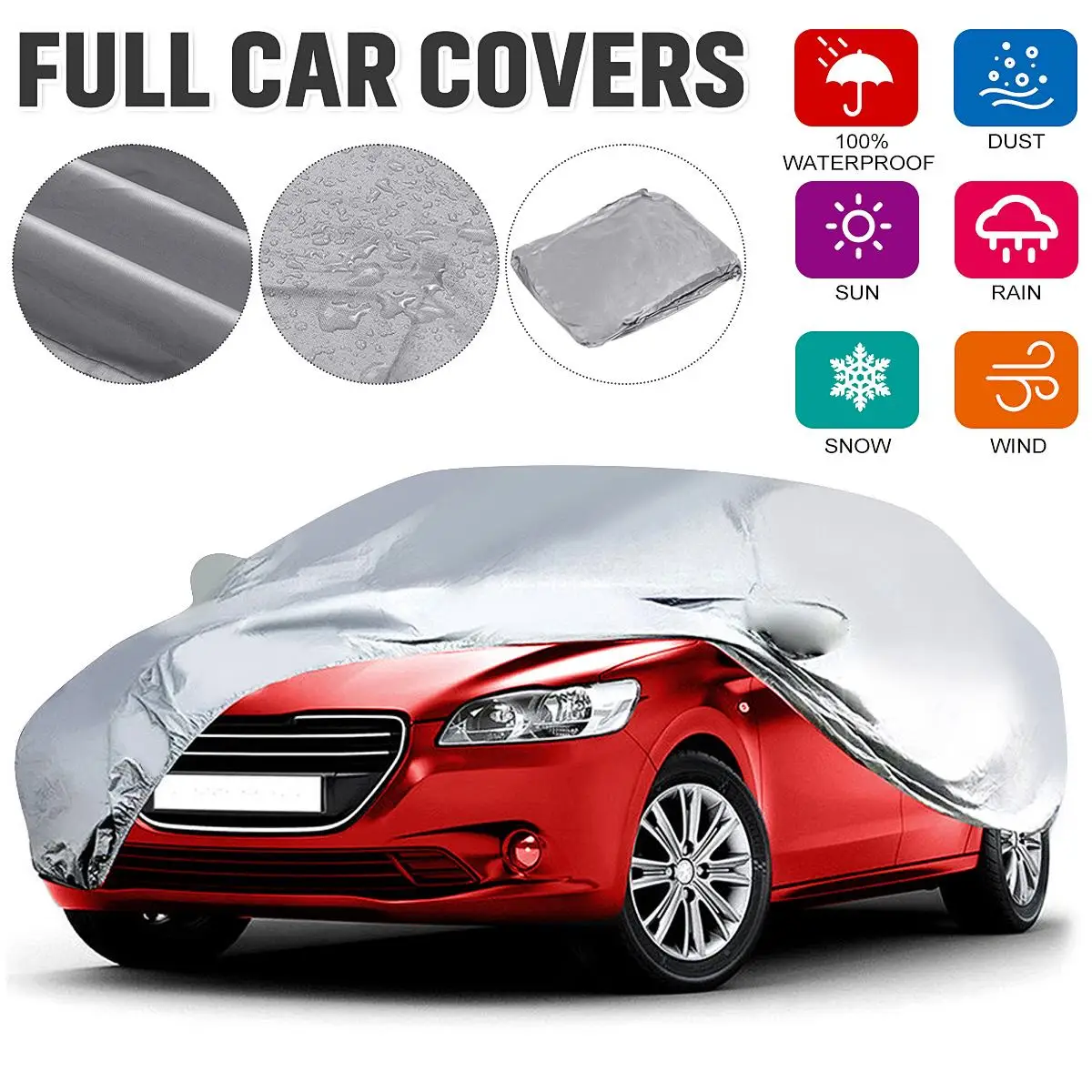 

Car Cover anti-scratch car cover Dustproof Waterproof Protection Cover UV sun protection cover dust rain snow protective