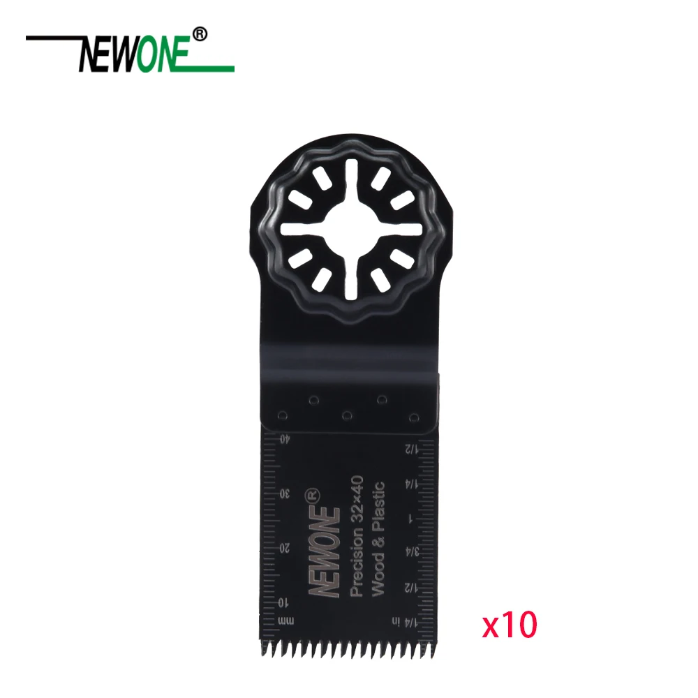 32x40mm 10pcs NEWONE Starlock 32*40/50 мм HCS удлиненные прецизионные японские зубчатые Осциллирующие инструменты пильные диски Механические Многофункциональные инструменты Реноватор пильный диск - Цвет: 32x40mm 10pcs