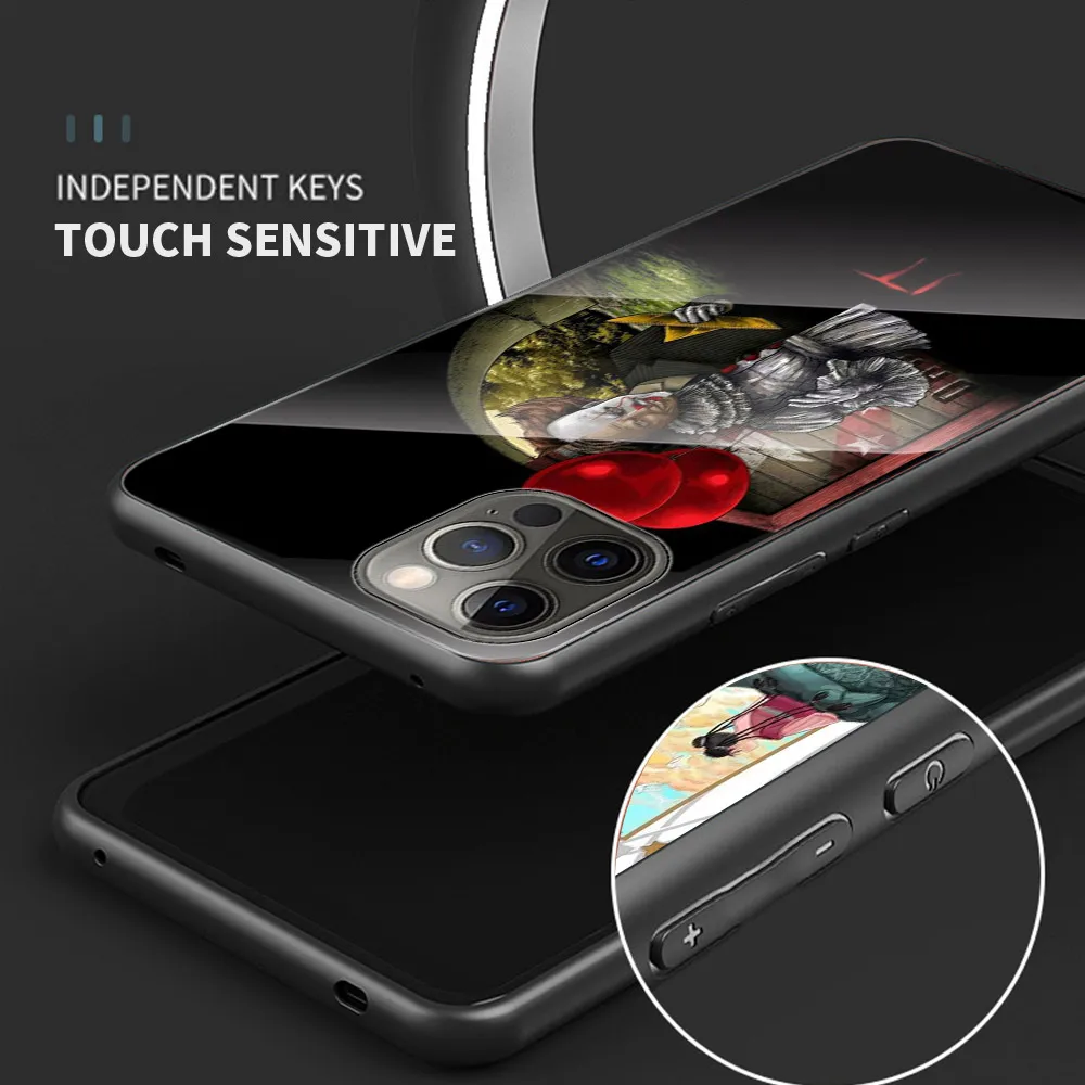 Чехол из закаленного стекла для Apple IPhone 12 Mini 11 Pro XS MAX XR X 8 7 6S 6 Plus | Мобильные