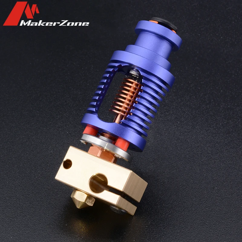 Полностью металлический хотенд V6 медный двойной Тепловой разрыв для 3D принтера