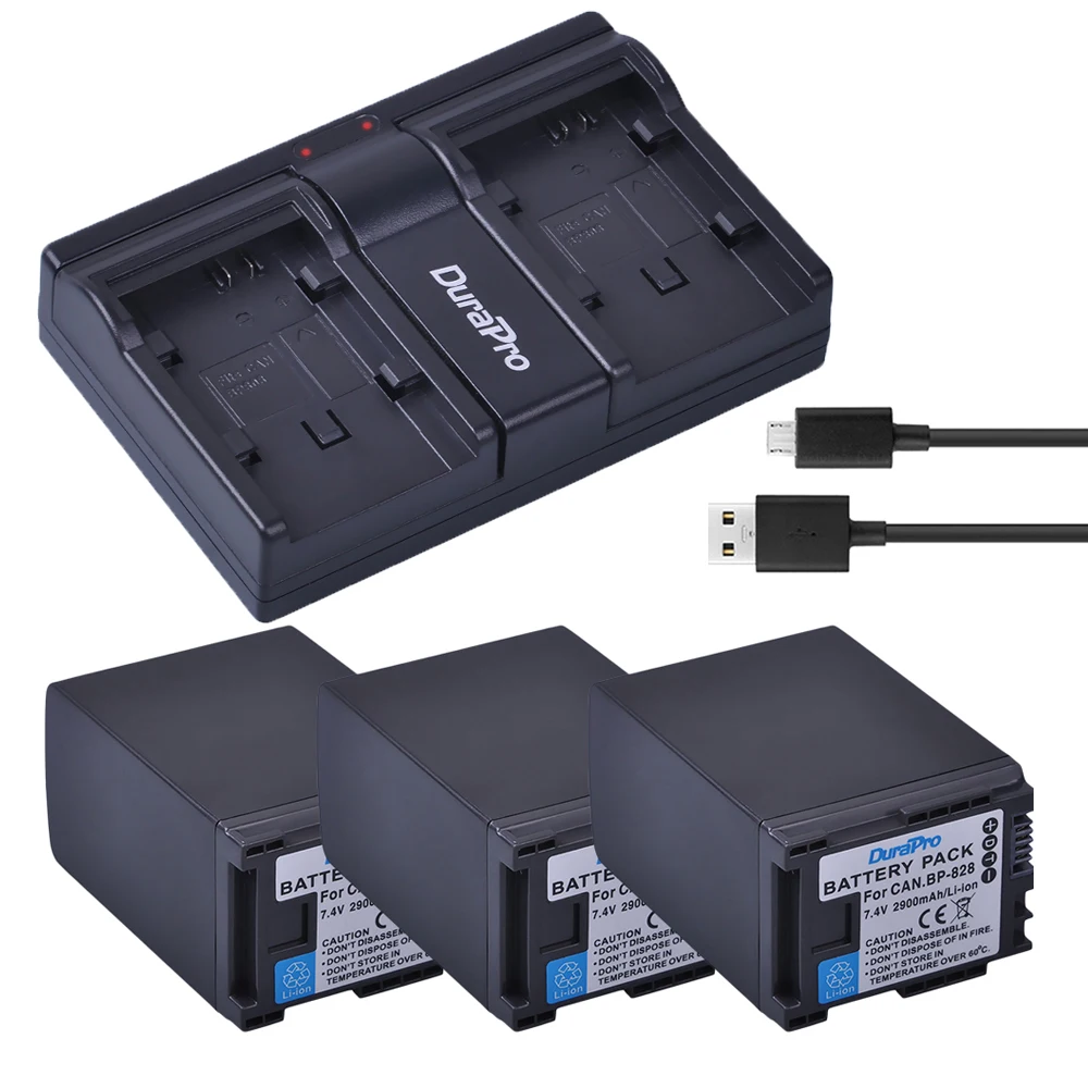 3 шт. для Canon BP 828 BP828 батарея + ЖК зарядное устройство HFM300 HFM30 HFG30 HFG10 HFM40 HFM400 HFS30 HG20